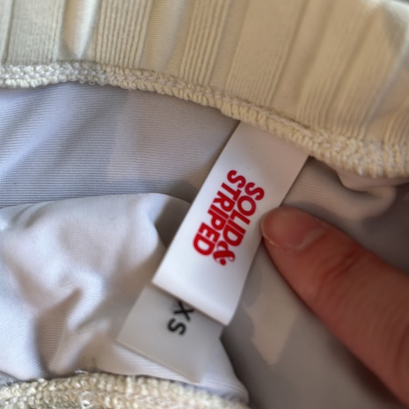 Solid & Striped pale yellow bikini XS - Picture 4 of 5